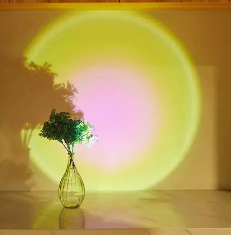 Minimalistic Retro Sunset Style Lamp